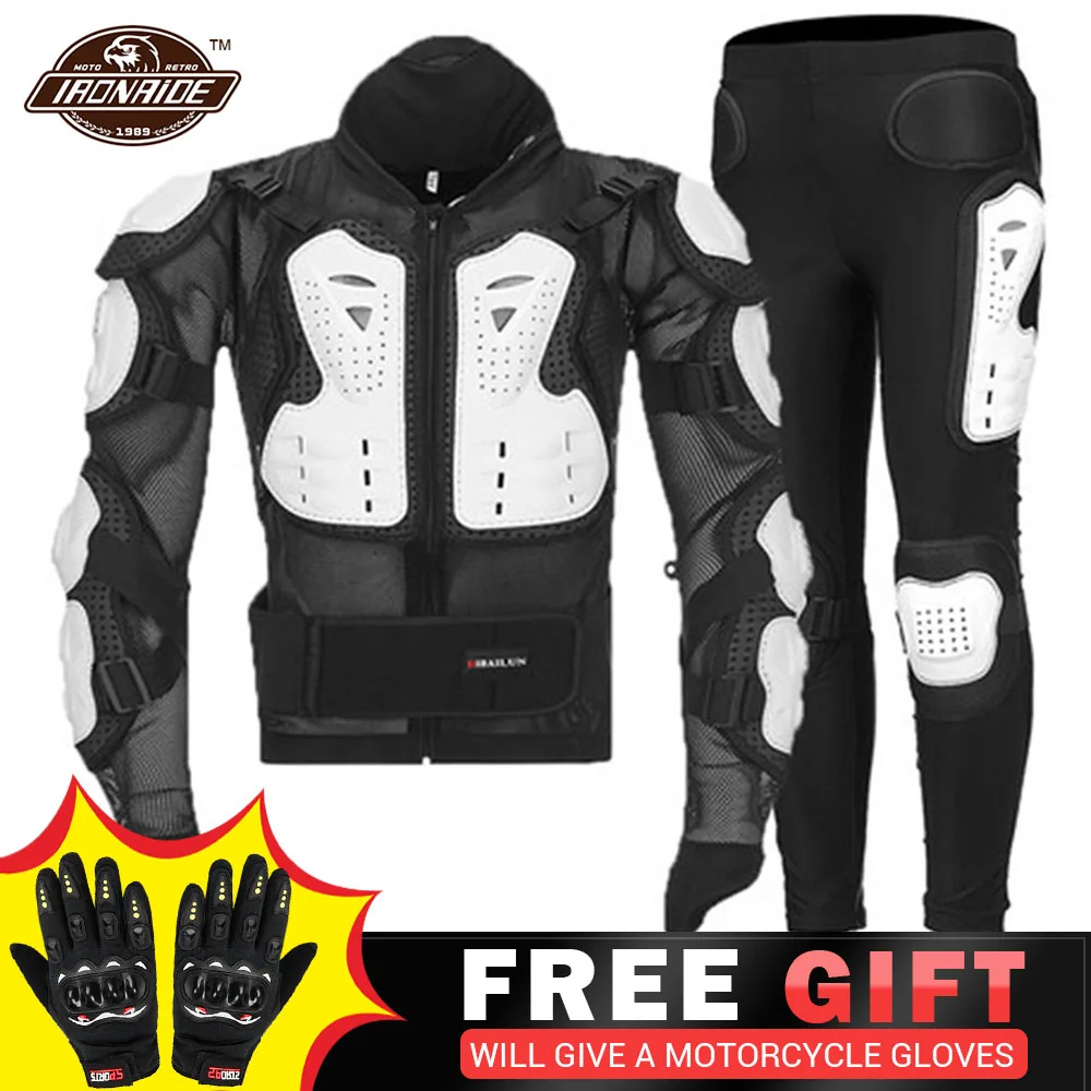 

Мотоциклетная куртка, Мужская куртка для мотокросса + шорты, мото бронежилет, Мотокросс, гонки, мотобайкеры, защита для мотоцикла