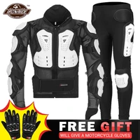 white motorcycle jacket summer motocross jacketpants moto body armor motocross racing moto motorbiker motorcycle protection