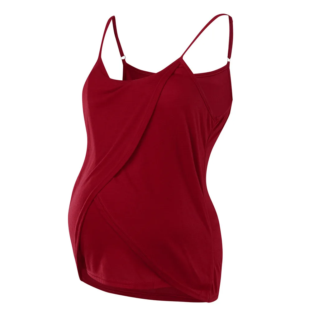 Безрукавка топы для беременных и кормящих топ с запахом грудного вскармливания