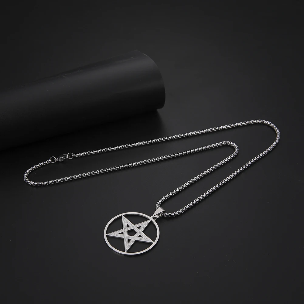 Fishhook Пятиконечная звезда супернатуральный талисман Амулет из нержавеющей стали