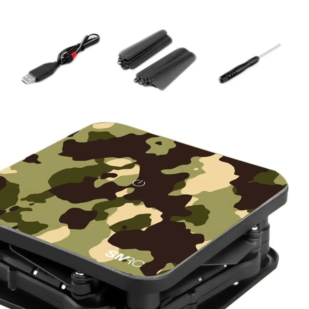 Camouflage Радиоуправляемый Дрон синхронизация складной рычаг Квадрокоптер с HD без камеры Глобальный Дрон wifi Режим высокой фиксации самолет селфи Дрон SMO/rcS1 wifi - Цвет: Camouflage