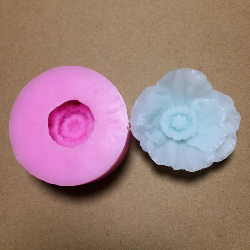 

DIY ручной работы ремесло Кукуруза Поппи Стиль свечи формы силиконовые формы для торта