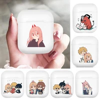 anime chainsaw man for apple airpods 12 cases protective bluetooth wireless earphone cover for case cases pro
