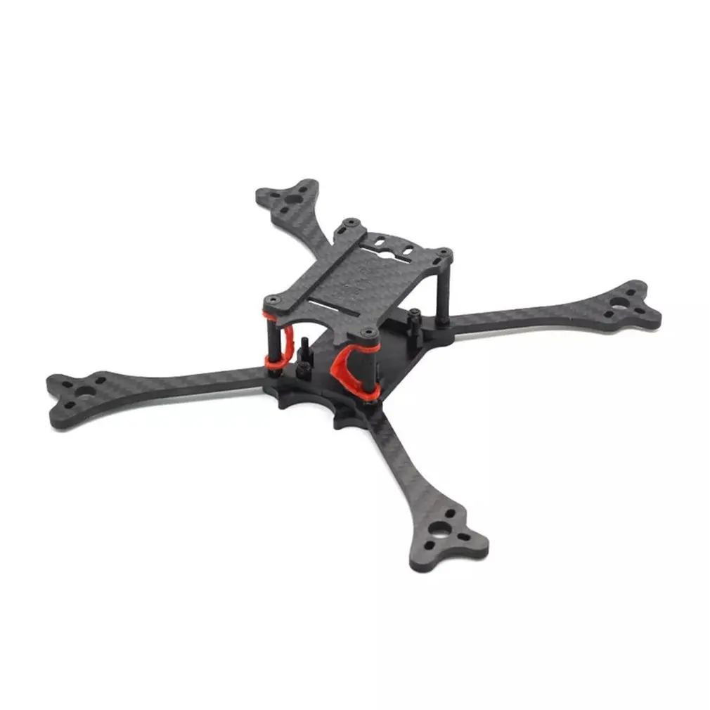 HSK210 210 мм Колесная база 4 рука 5 дюймов комплект из углеродного волокна для рамы FPV