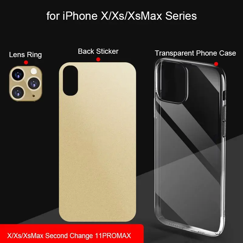 Three-piece Transparent Phone Case Back Camera Protective Cover For IPhone iPhone 11 X/XR/XS/XS MAX! Appearance | Мобильные телефоны