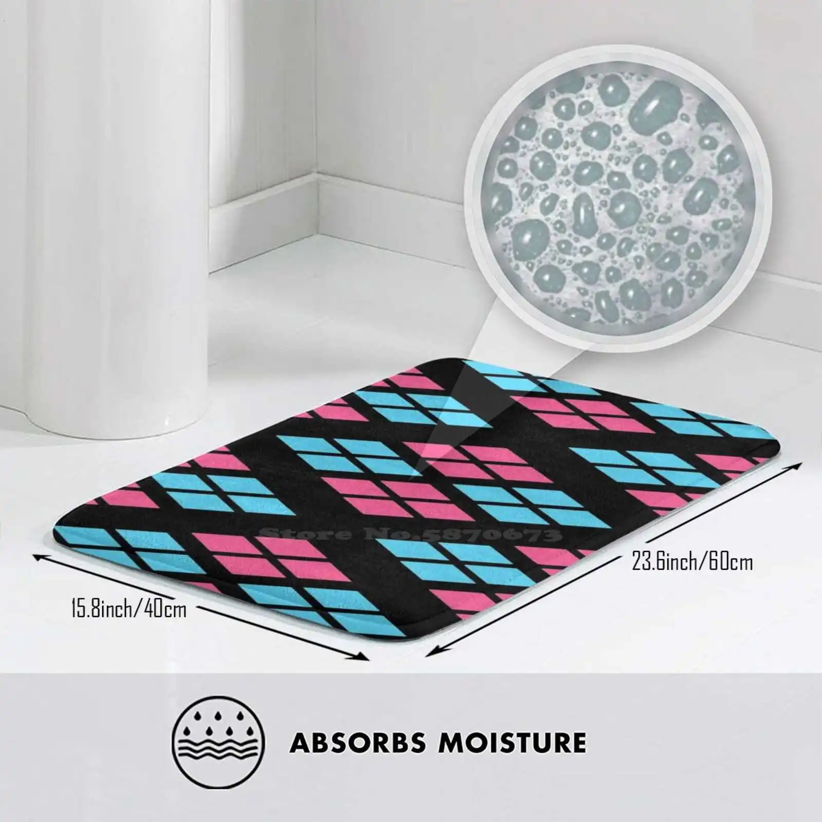 Черные стразы мягкие интересные товары для комнаты ковер Квинн Стразы синий