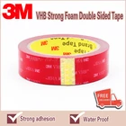 Клейкая двухсторонняя лента, 3 м, акриловая пена, 6810121520304050 мм, Специальная водонепроницаемая, не оставляющая следов, для дома