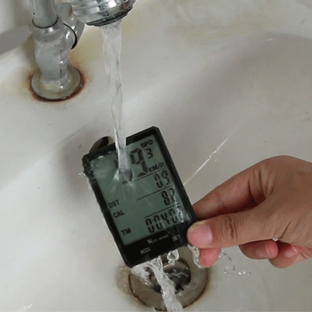 Беспроводной/проводной велосипедный компьютер прочный материал для езды на