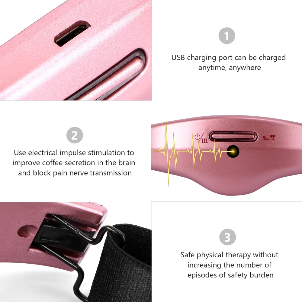 

1 Set Smart Sleep Instrument Sleep Sound Device Wireless Head Massager