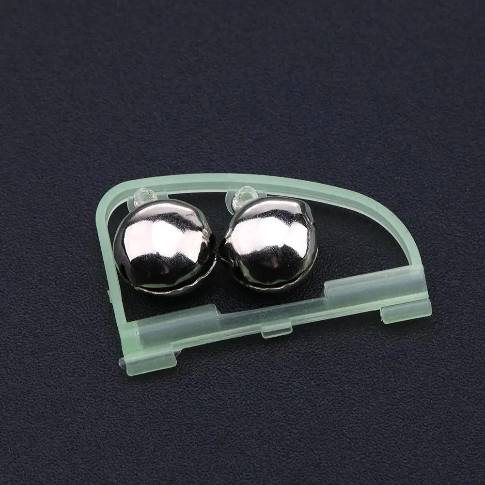 10 шт. флуоресцентный Удочка наконечник зажим твиновский колокол будильник