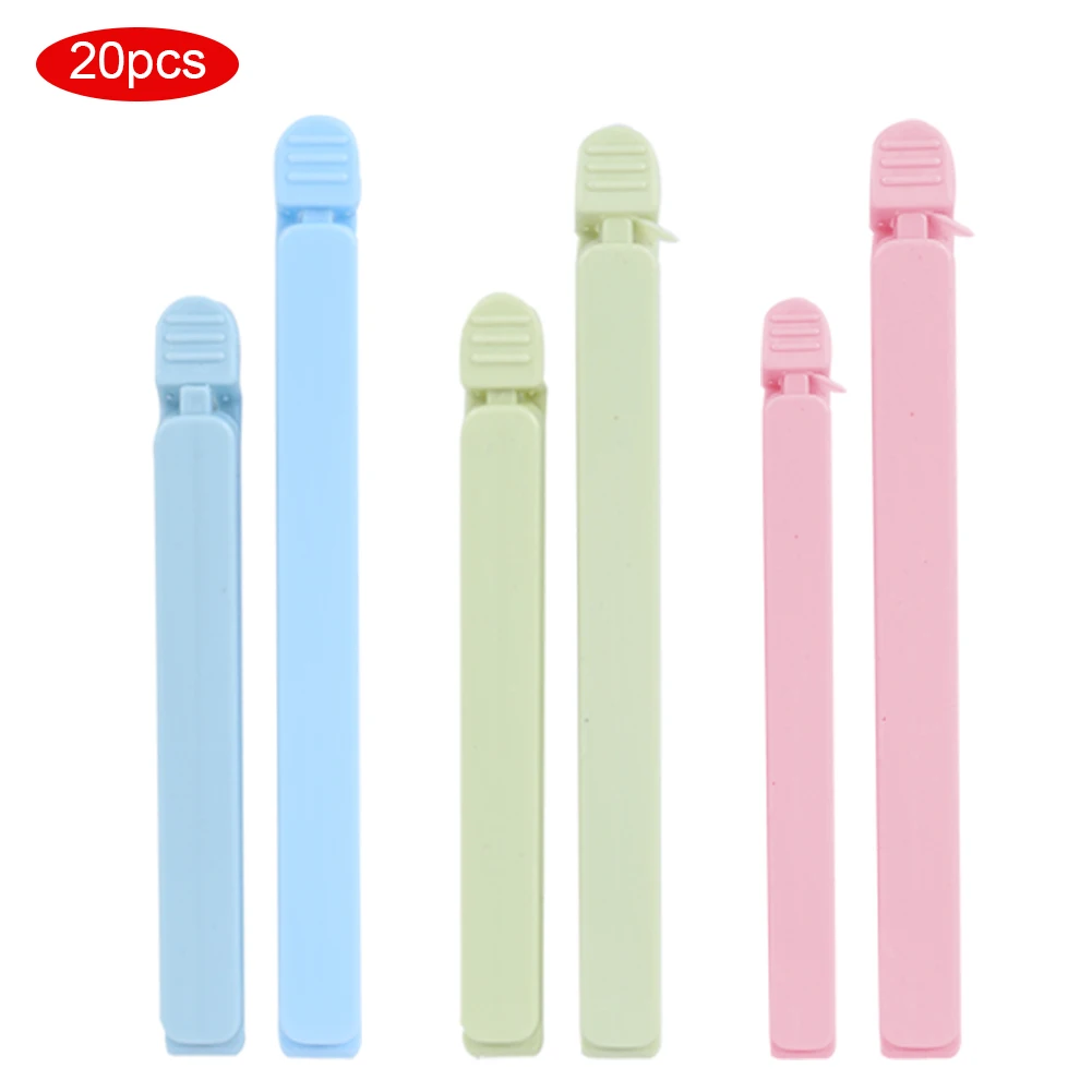 Пластиковая герметизирующая машина 20 шт. портативные зажимы для упаковки