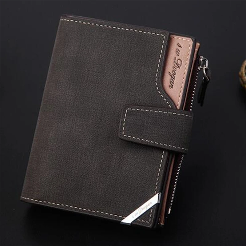 Мужские короткие кошельки кошелек для монет Contact's винтажные