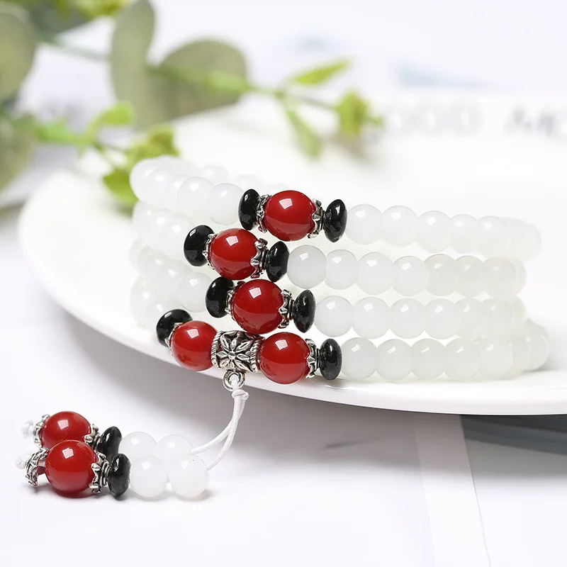 Браслет фэн шуй с аметистом декоративное Ювелирное Украшение из драгоценных