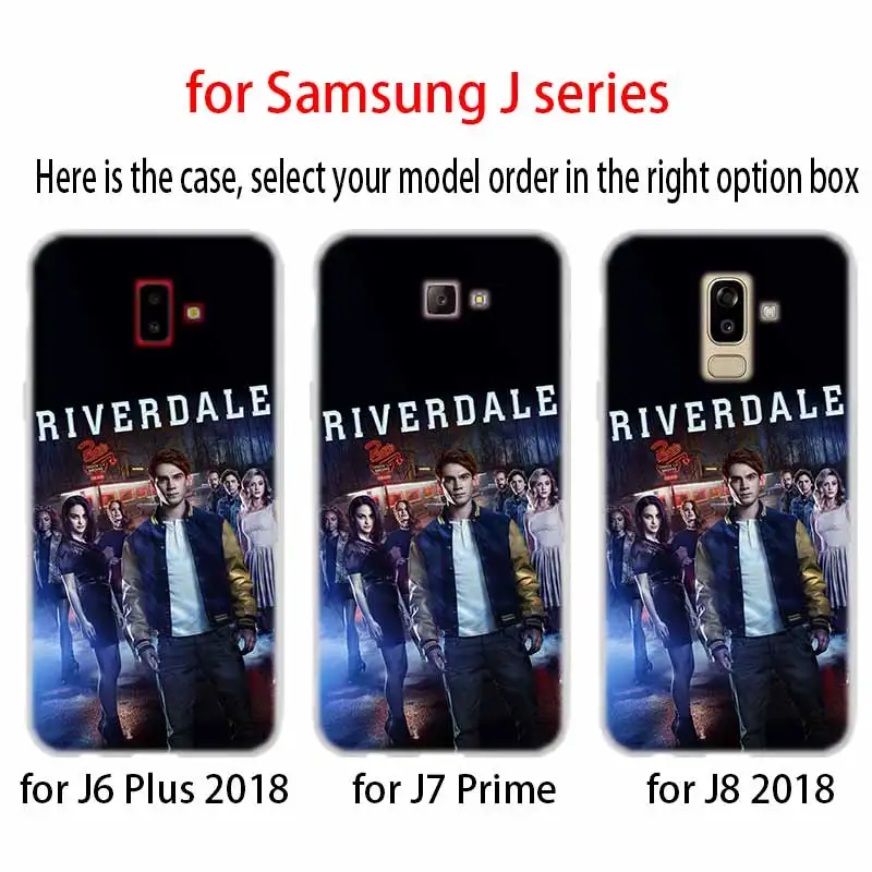 Мягкий чехол из ТПУ для Samsung Galaxy J6 J8 J5 J7 J4 Core Plus 2018 2016 2017 EU Prime Pro Ace Riverdale Season |