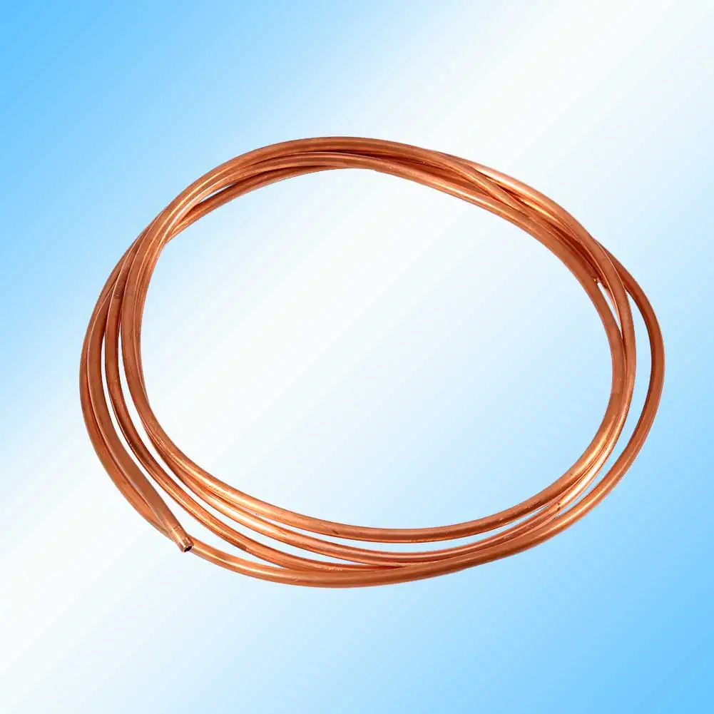 2M Soft Copper Tube Pipe OD 4mm X ID 3mm For Refrigeration Plumbing Welding DIY Computer Cooling System Tubes | Инструменты