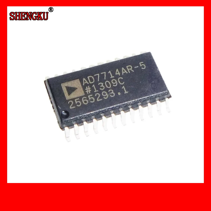 

AD7714 AD7714ARZ-5 AD7714AR-5 Analog-to-digital converter IC chip SOP24