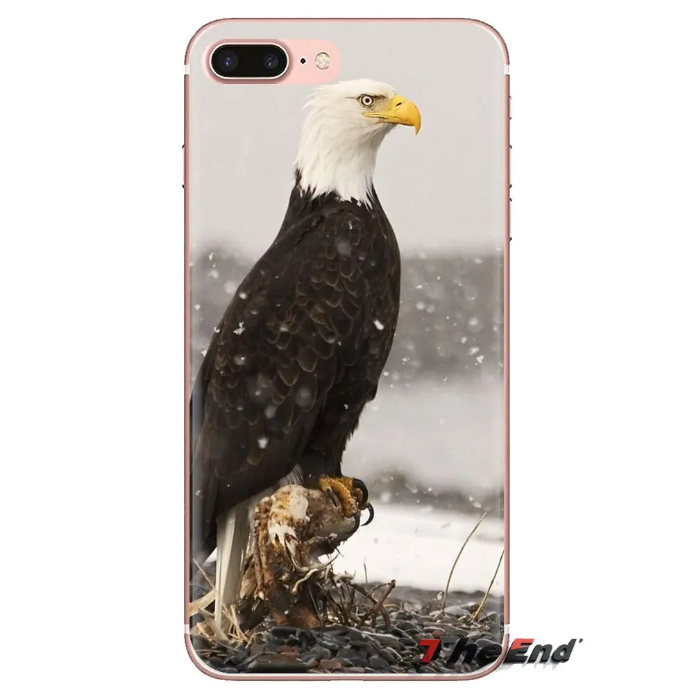 Прозрачный мягкий чехол Majestic Bald Eagle Palmitos Park для huawei mate Honor 4C 5C 5X6X7 7A 7C 8 9 10 8C 8X20 Lite Pro |