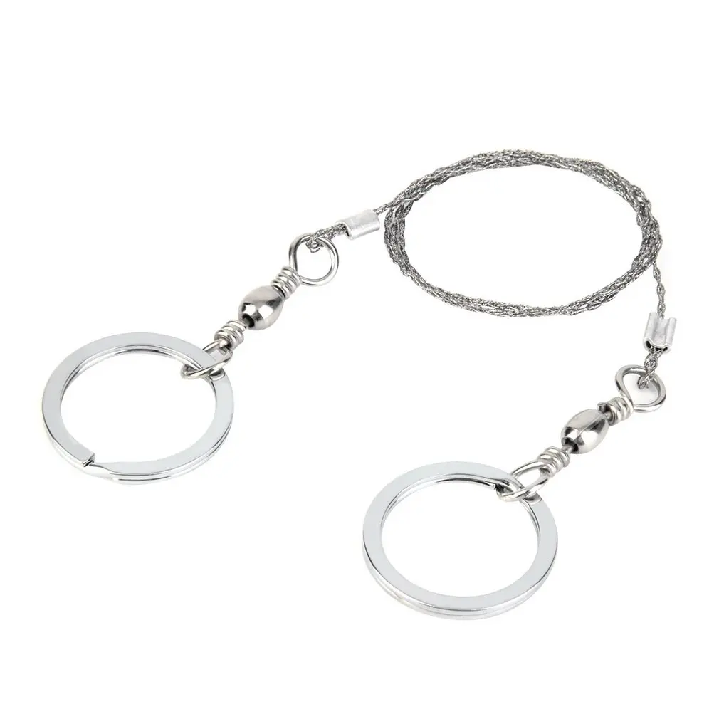 

1PC Wire Saw Ring Scroll Stainless Steel Outdoor Practical Camping Hiking Hunting Climbing Emergency Survival Gear Tools Travel