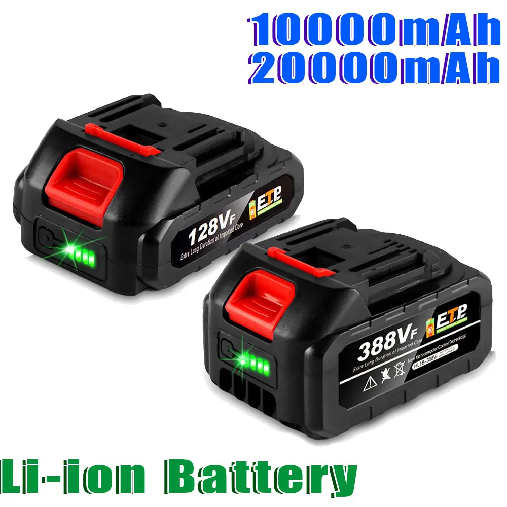 21V Lithium Ion Battery Rechargeable Battery for Makita 18V B series With Battery Indicator Lithium Ion Battery EU Plug environmental original mindray li24i002a 5800mah 14 8v rechargeable lithium ion battery