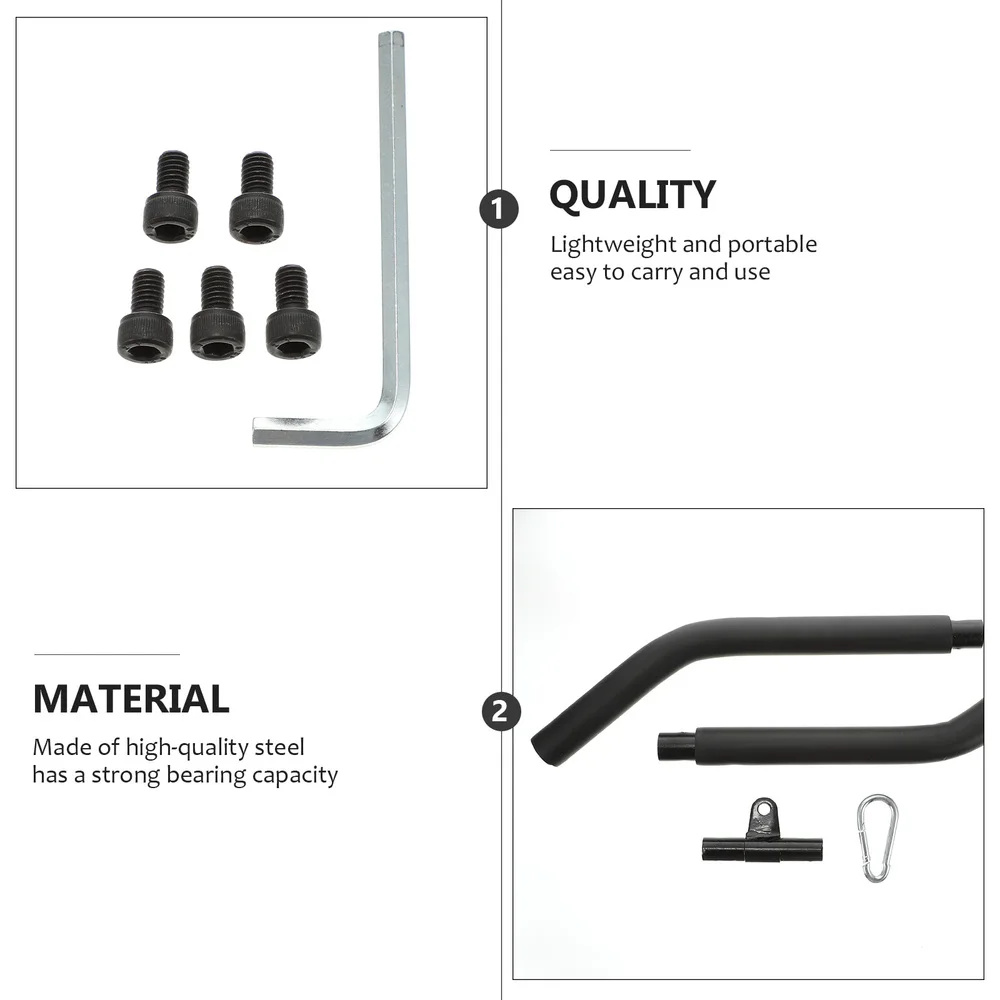 

1 Set Bicep Gym Rod Sport Fitness Equipment Bicep Tension Rod Down Rope Handle