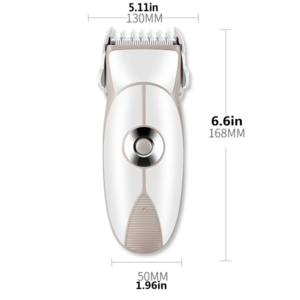 

USB Rechargeable Children Waterproof Hair Clipper Electric Hair Clipper Low Noise Portable Hair Clipper