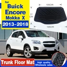 Аксессуары для Buick Encore Opel Vauxhall Mokka X 2013-2018, коврик для багажника заднего багажника, подкладка для коврика, напольный ковер 2014 2015 2016