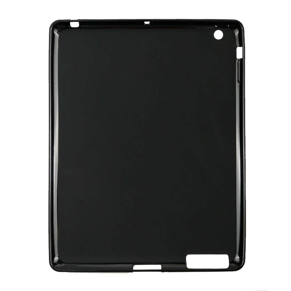 QIJUN ipad 2/3/4 силиконовый Смарт планшет задняя крышка для Apple 2 3 4 9 7 дюймов ipad2 ipad4 A1395