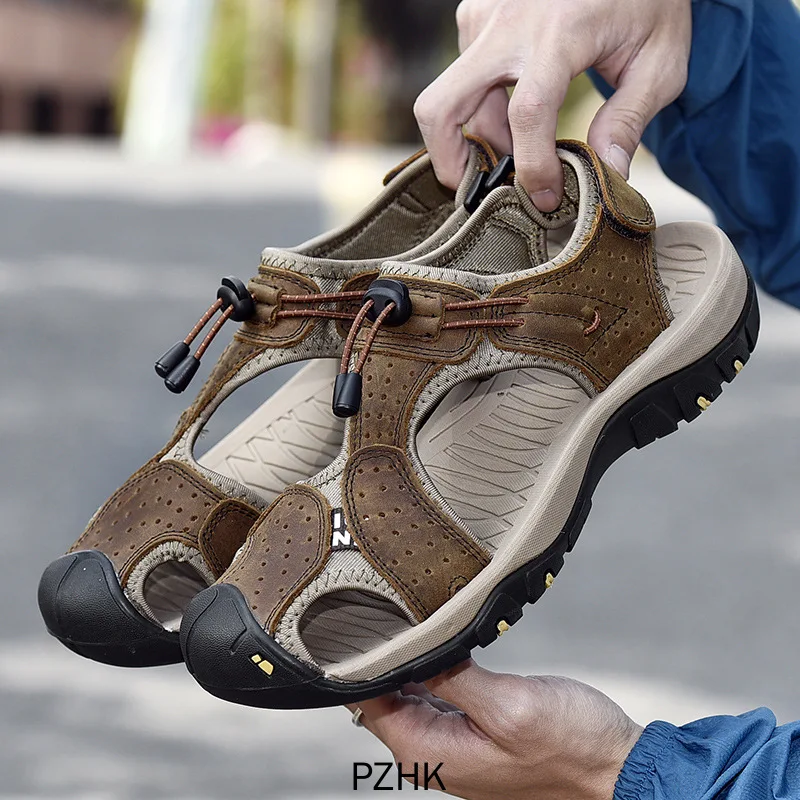 Лидер продаж 2019 года модные мужские сандалии zapatillas hombre Летняя обувь шлепанцы из