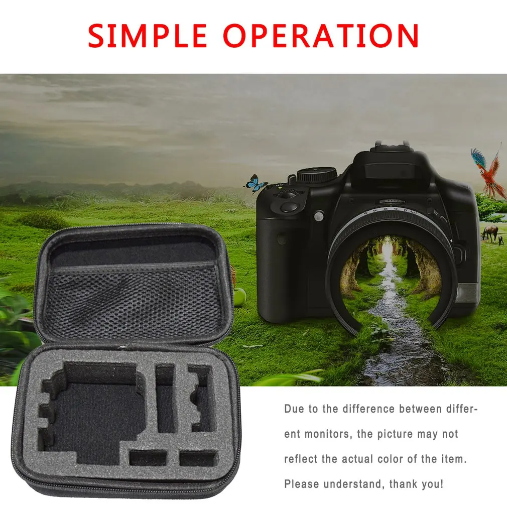 Портативный чехол для переноски Твердая Сумка аксессуары спортивной камеры