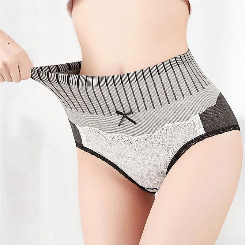 

Seamless High Waist Body Shaper Women Tummy Control Pantie Butt Lifter Shapewear Cotton Crotch Slimming Thermal Underwear