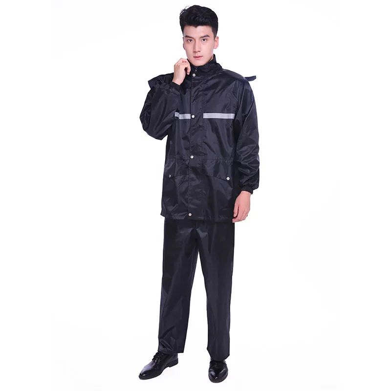 

Дождевик в Корейском стиле, аварийное пончо от дождя, многоразовые водонепроницаемые штаны, комбинезоны, защитный костюм, регенерирующая к...