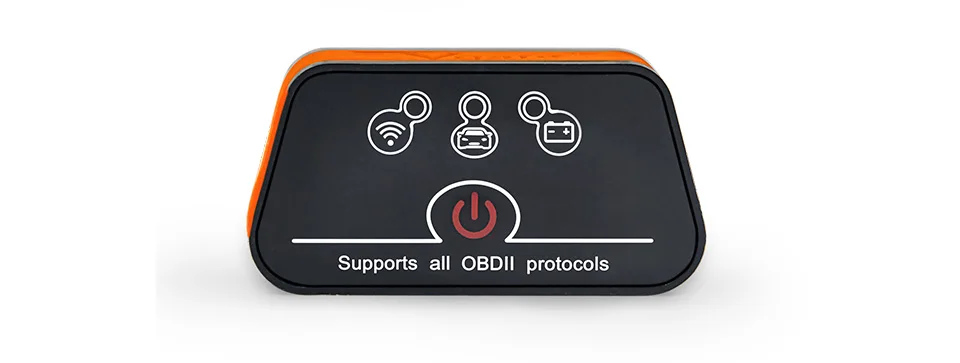 YuanGang WiFi iCar2 OBDII Elm327 Code Reader for iOS iPhone iPad Android PC Auto Sleep | Автомобили и мотоциклы