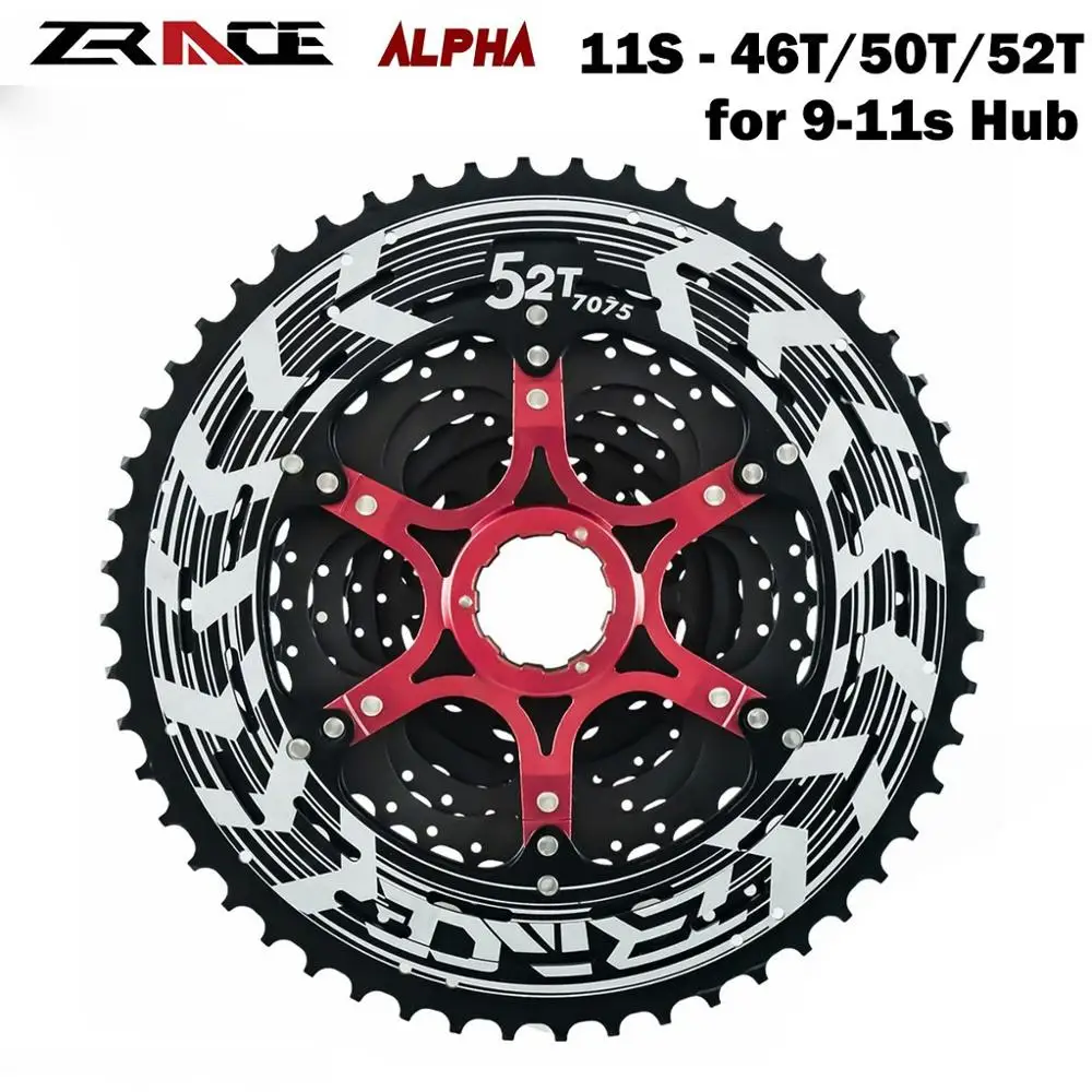 Zracing Alpha 10 s/11 s легкая кассета скоростей MTB велосипед Freewheel 11 46 T/50 T большие кассеты