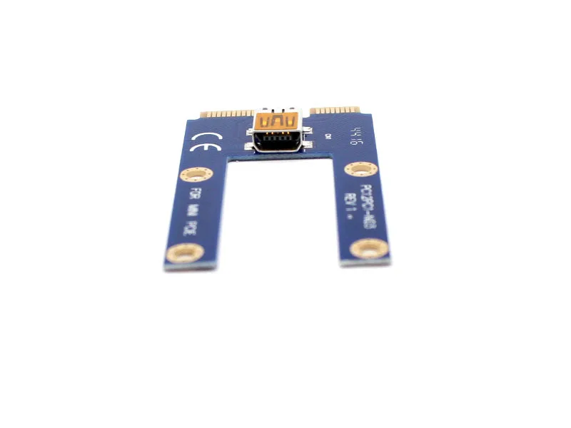 60 см USB 3 0 Mini PCI-E к PCIe PCI Express 1x 16x удлинитель Riser Card Удлинительный Кабель-адаптер для