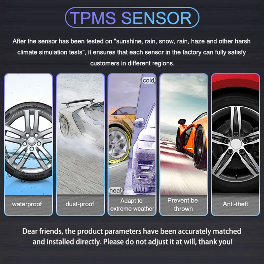 Система контроля давления в шинах Vehemo 4 шт. датчик | Автомобили и мотоциклы