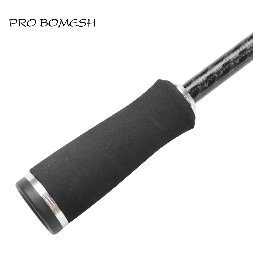 Pro Bomesh 1 комплект алюминиевая Зажимная гайка спиннинг литье EVA ручка комплект DIY материал для сборки удочки компоненты ремонт аксессуар
