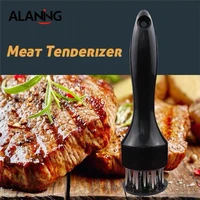 kitchen stainless steel gadget meat tenderizer needle meat hammer beef steak pork loose meat needle tool cooking accessories