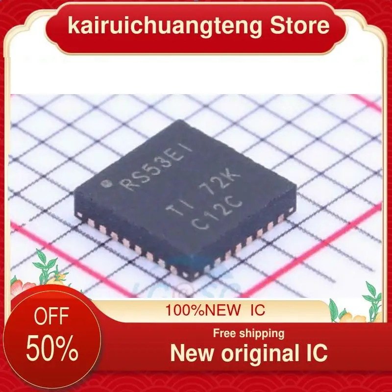 

（1PCS） TRS3253EIRSMR Screen-printed RS53EI QFN-32 transceiver chip on stock