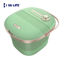 ha life folding bubble foot barrels of household washing feet fully automatic electric heating thermostat calf massage foot bath
