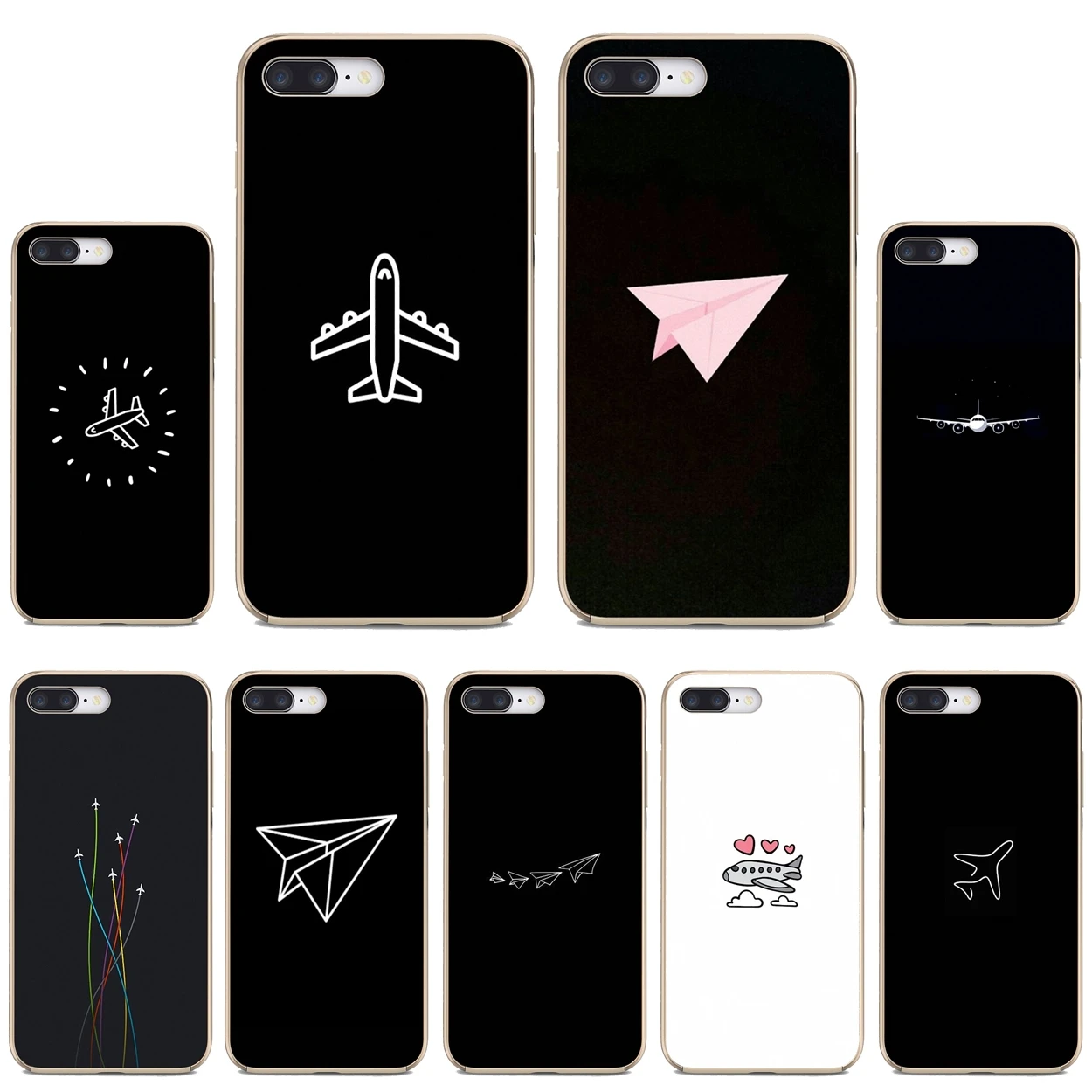 Чехол для LG G5 G6 G7 Q6 Q7 Q8 Q9 V10 V20 V30 X Power 2 3 Spirit G2 G3 G4 Mini чехол Travel-the-world-paper-plane-aircraft |