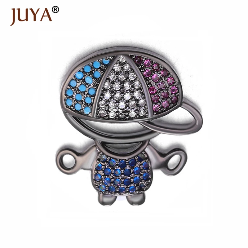 DIY ювелирные изделия составляющие компоненты Цветной циркон горный хрусталь