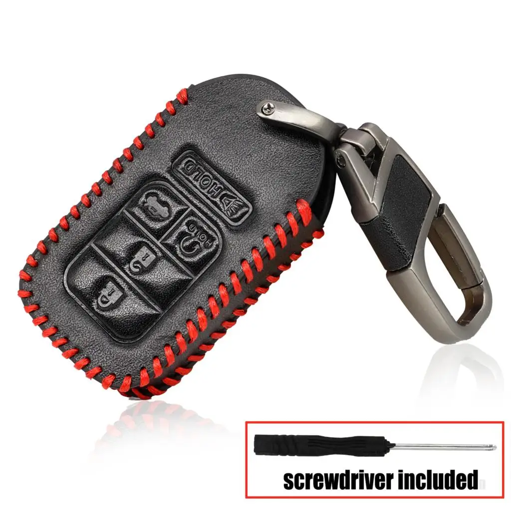 Для Хонда цивик аккорд пилот CR-V дистанционный ключ для автомобиля с кожа 5