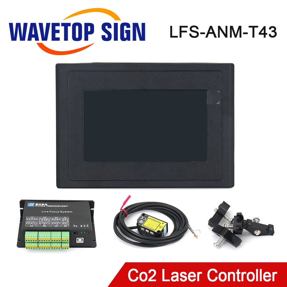 WaveTopSign LFS ANM T43 CO2 лазерный высота Управление Системы для неметаллических
