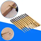 10 шт. 0,8-3,175 мм ЧПУ Концевая фреза с титановым покрытием