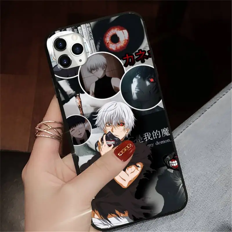 

Anime Tokyo Ghouls terror horror Phone Case for iPhone 11 12 mini pro XS MAX 8 7 6 6S Plus X 5S SE 2020 XR
