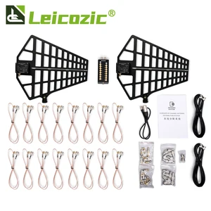 Телескопический усилитель сигнала, 8 каналов, антенна, распределительная система, активная антенна RF мульти SMA RF распределитель, беспроводной приемник