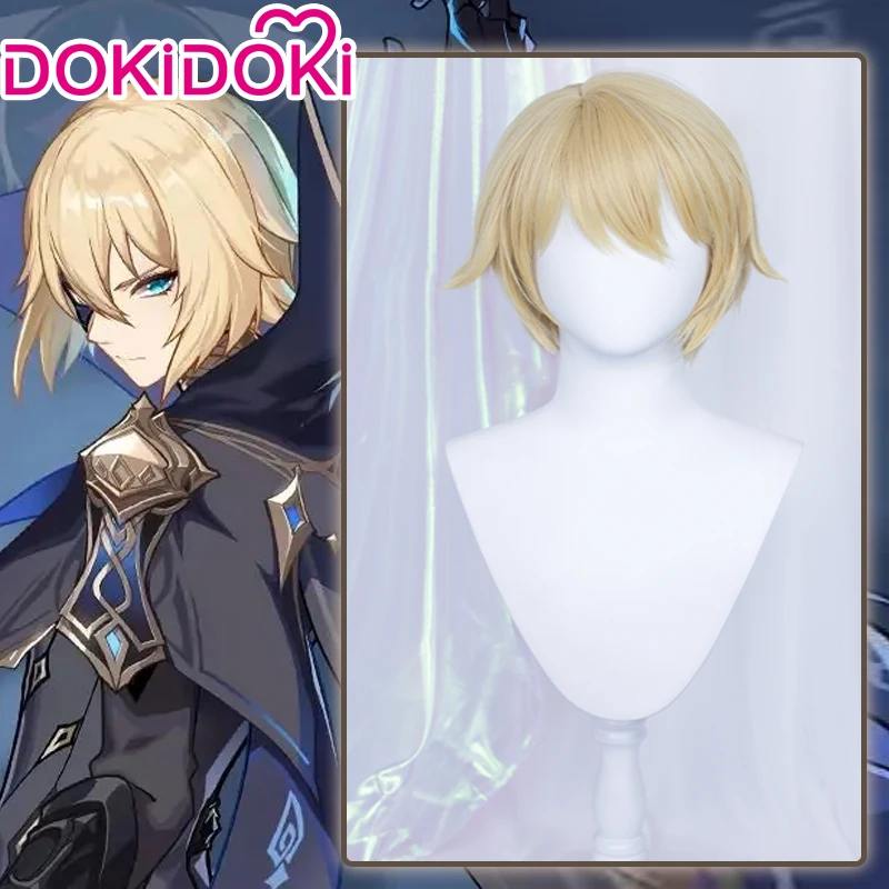 

DokiDoki Game Genshin Impact Cosplay Halloween Dainsleif Cosplay Wig Genshin Impact Dainsleif Cosplay Hair
