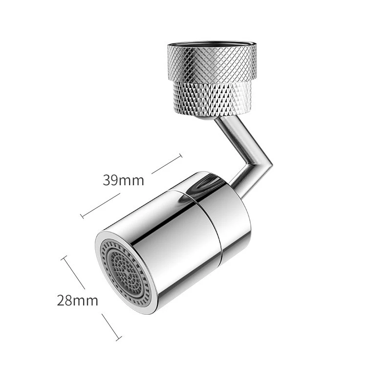 

Kitchen Tap Faucet 720 Universal Splash Filter Faucet Spray Head Anti Splash Filter Faucet Children Movable Water Saving