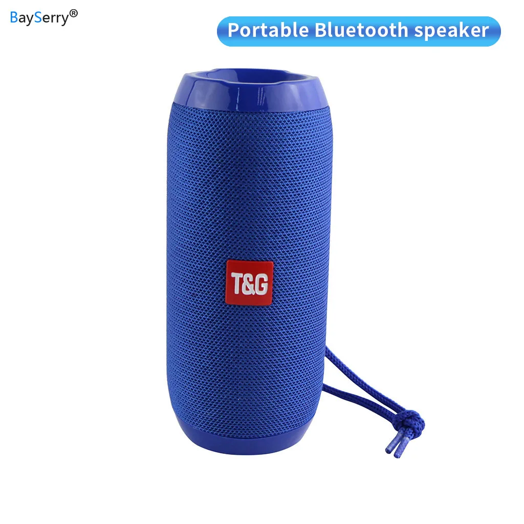 Беспроводной Bluetooth динамик миниатюрная Водонепроницаемая колонка с сабвуфером