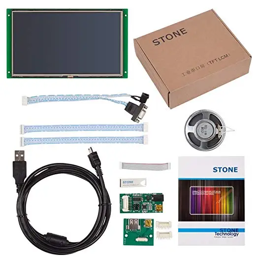 Сенсорный ЖК-модуль TFT 10 1 дюйма с платой контроллера и поддержкой Arduino/ PIC/любого